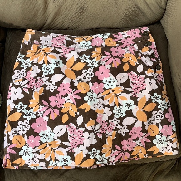 Sonoma Dresses & Skirts - Pink & Orange Floral Skort
